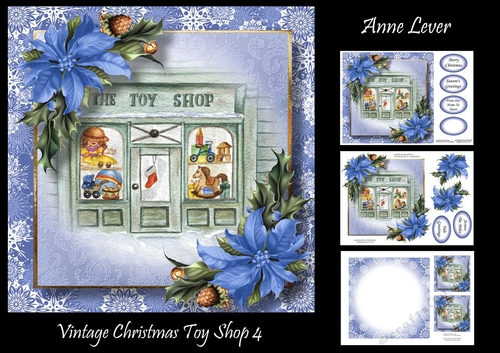 Vintage Christmas Toy Shop 4