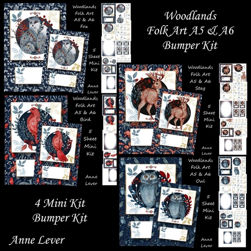 Woodlands Folk Art A5 & A6 Bumper Kit