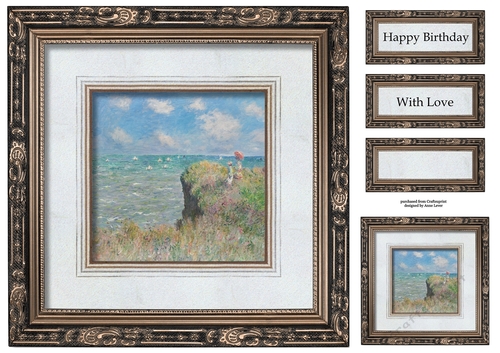 The Gallery - Monet - Cliff Walk At Pourville