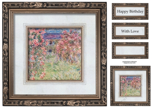 The Gallery - Monet - House Among The Roses