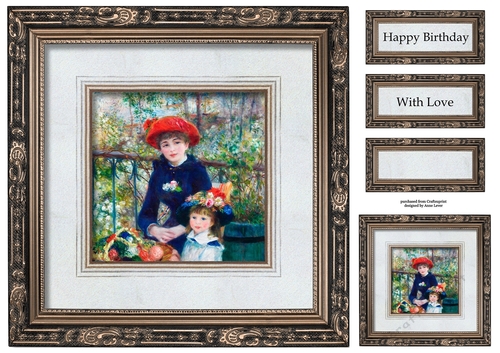 The Gallery - Renoir - Two Sisters On The Terrace