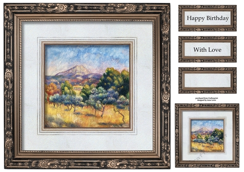 The Gallery - Renoir - Montagne Sainte Victoire