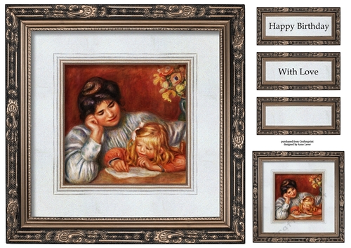 The Gallery - Renoir - Writing Lesson