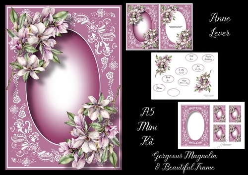 Gorgeous Magnolia & Beautiful Frame