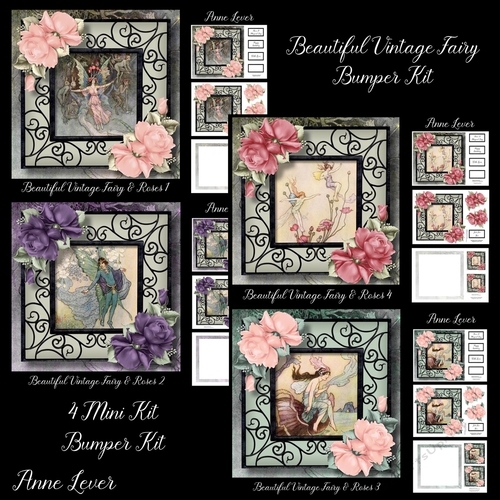 Beautiful Vintage Fairy Bumper Kit