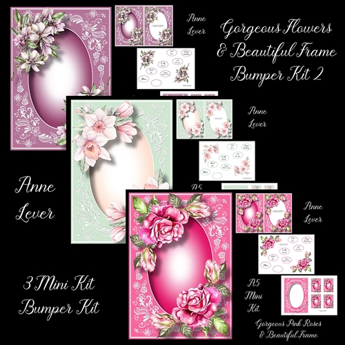 Gorgeous Flowers & Beautiful Frame Bumper Kit 2