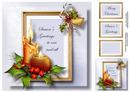 Seasons Greetings To One & All 8x8