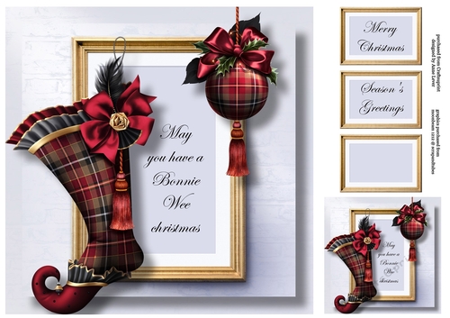 Bonnie Wee Christmas 8x8