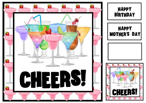Cheers! - Cocktails 8x8