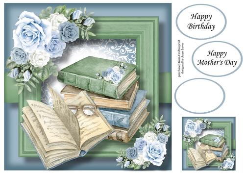 To A Book Lover 2 8x8