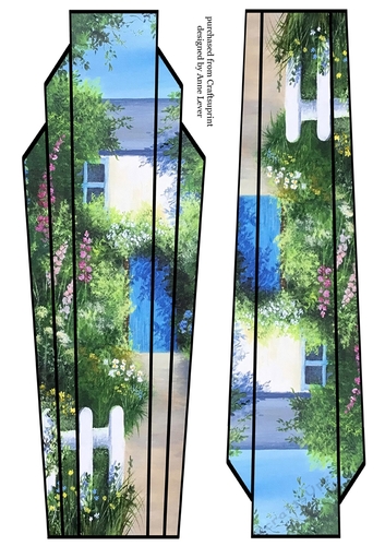 Lge DL Art Deco Scenic Topper 3