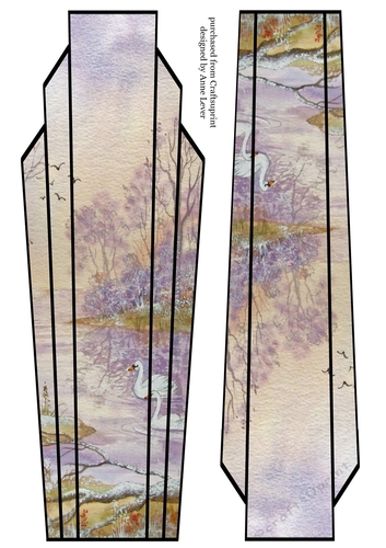 Lge DL Art Deco Scenic Topper 6