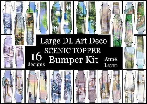 Lge DL Art Deco Scenic Topper Bumper Kit