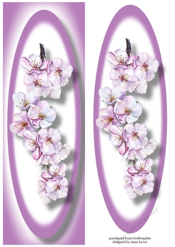 Simple Cherry Blossom Lge DL