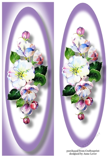 Simple Apple Blossom Lge DL