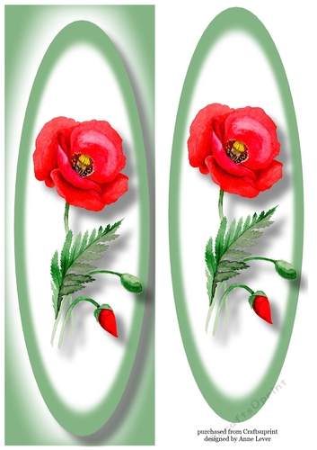 Simple Poppy Lge DL