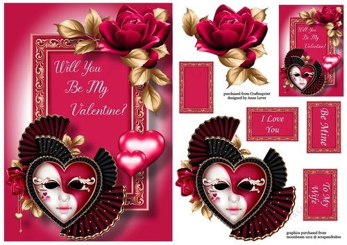 Masked Valentine - Will You Be Mine A5