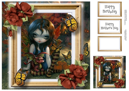 Seasons - Autumn - Jasmine Becket-Griffith 8x8