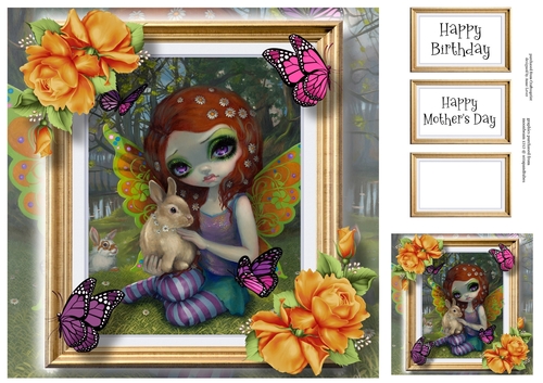Seasons - Spring - Jasmine Becket-Griffith 8x8