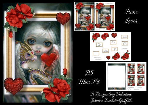 A Dragonling Valentine - Jasmine Becket-Griffith