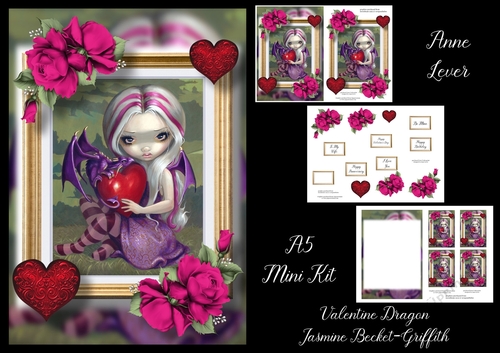 Valentine Dragon - Jasmine Becket-Griffith