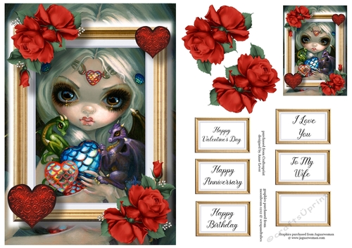 Dragonhearts - Jasmine Becket-Griffith A5
