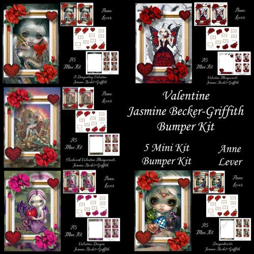 Valentine - Jasmine Becket-Griffith Bumper Kit