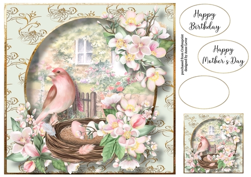 Birds Nest At The Rose Cottage 3 8x8