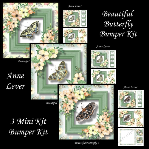 Beautiful Butterfly Bumper Kit