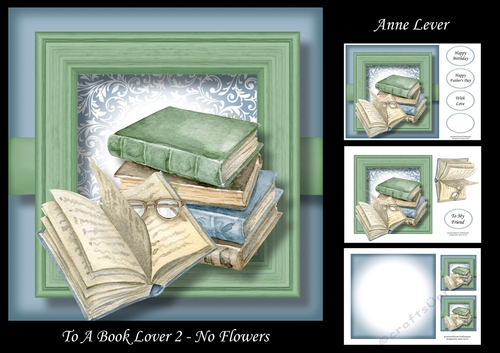 To A Book Lover 2 - No Flowers