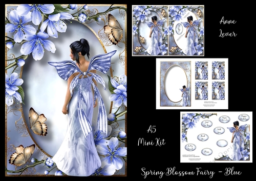 Spring Blossom Fairy - Blue