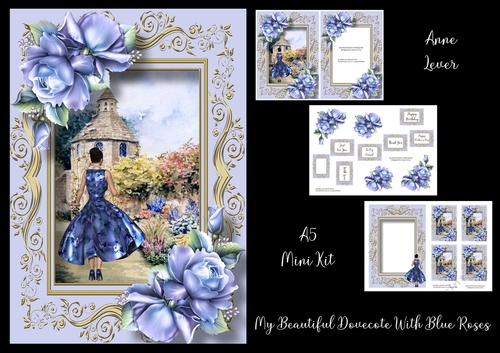 My Beautiful Dovecote With Blue Roses