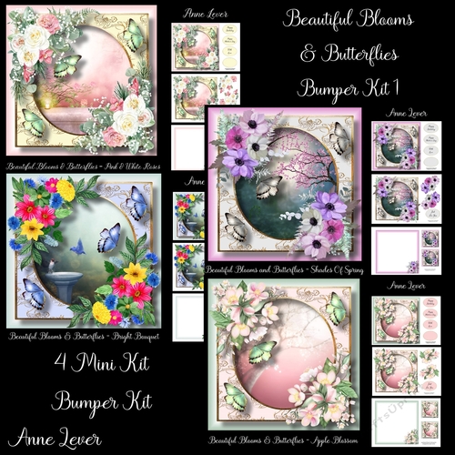Beautiful Blooms & Butterflies Bumper Kit 1