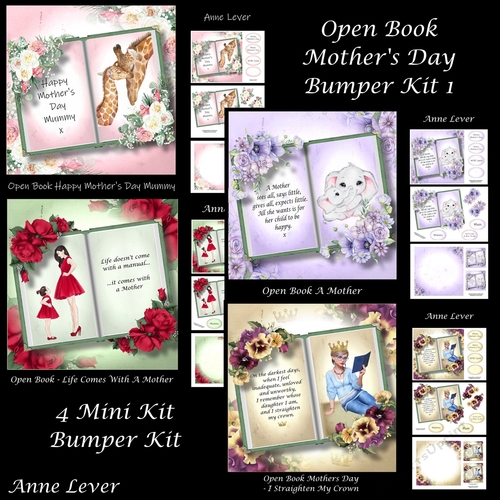 Open Book Mothers Day Bumper Kit 1