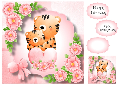 Mummy & Me Tigers 8x8