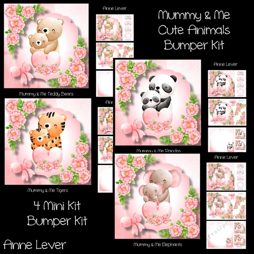 Mummy & Me Cute Animals Bumper Kit