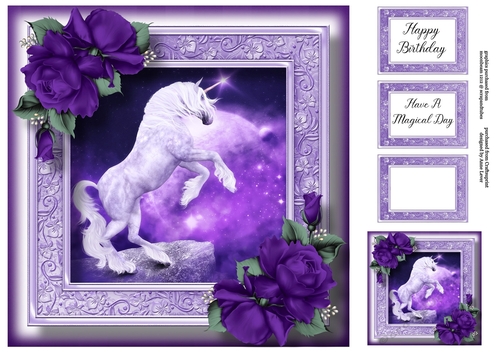 Magical Unicorn 1 8x8