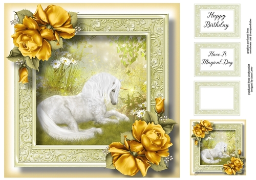 Magical Unicorn 4 8x8