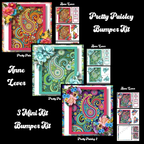 Pretty Paisley Bumper Kit