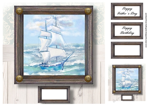 The Sailing Ship 1 8x8