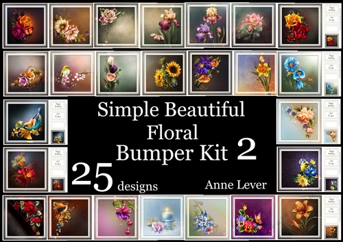 Simple Beautiful Floral Bumper Kit 2