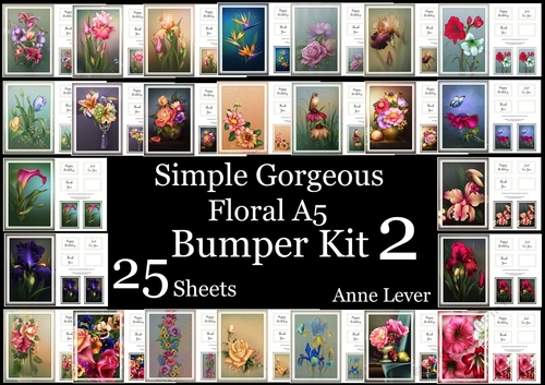 Simple Gorgeous Floral A5 Bumper Kit 2