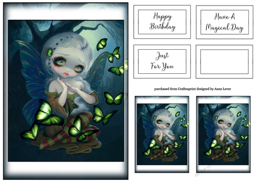 Simple Fairy Print A5 1