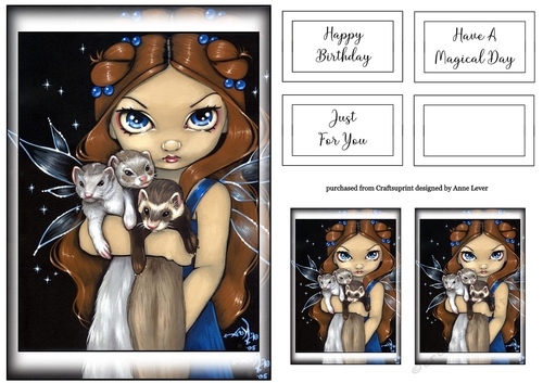 Simple Fairy Print A5 4