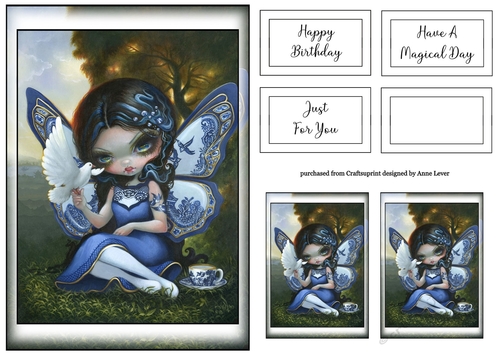 Simple Fairy Print A5 5