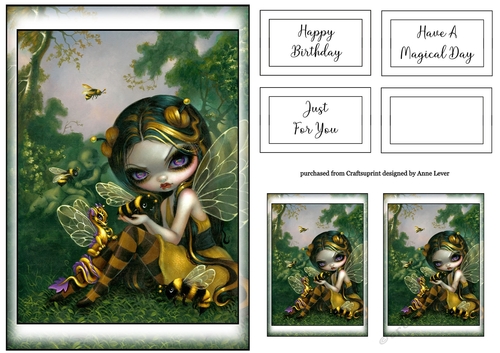 Simple Fairy Print A5 6