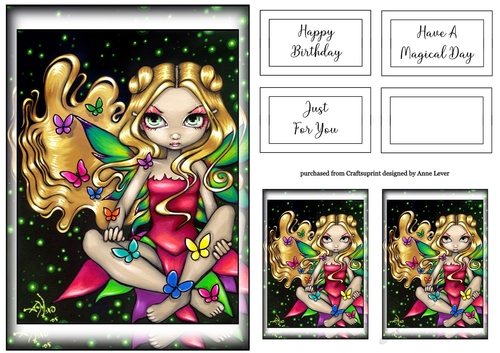 Simple Fairy Print A5 7
