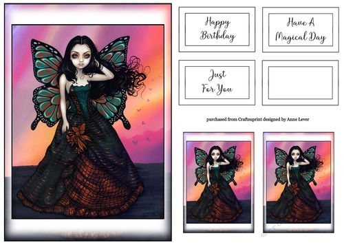 Simple Fairy Print A5 8