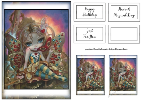 Simple Fairy Print A5 12