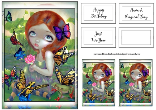 Simple Fairy Print A5 13